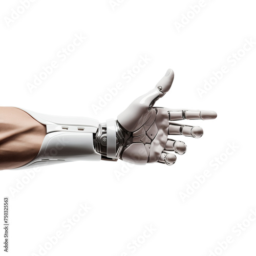 The hand is a human biomechanical prosthesis