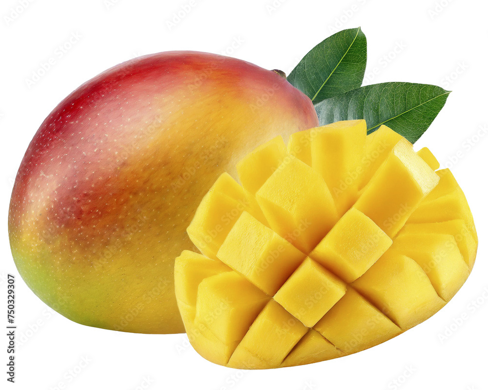 mango isolated on transparent background mango isolated on transparent background