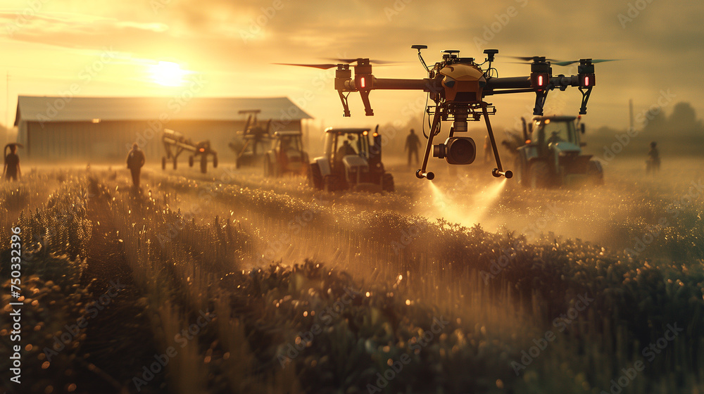 Drone farming Drone farming