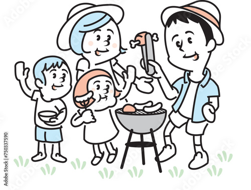 barbecue illustration