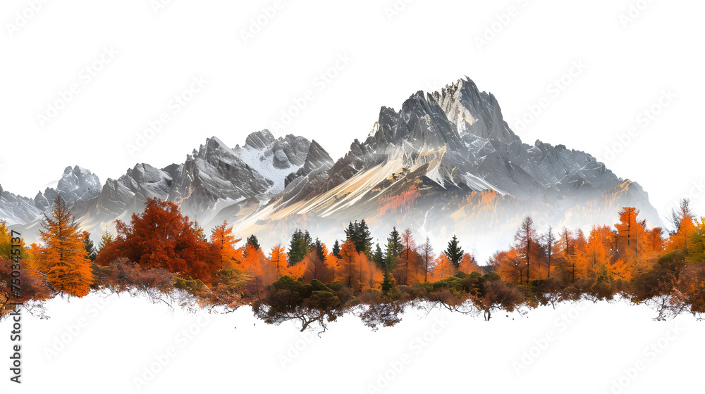 Majestic Autumn Mountains