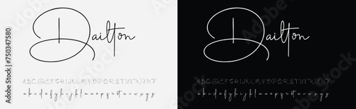 An Amazing Rosalina Signature Font