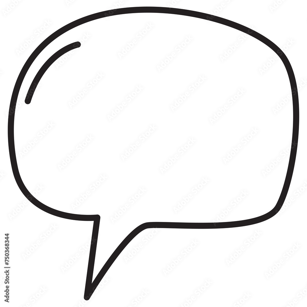 bubble talk transparent background