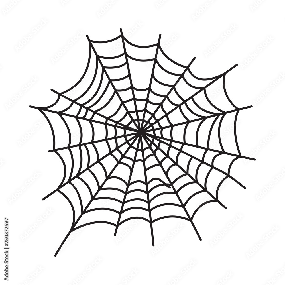 spider web doodle icon transparent background spider web doodle icon transparent background