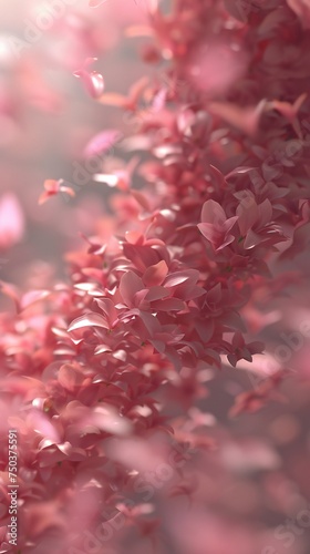 Whispering Petals: Sakura trees whisper secrets carried by the breeze.