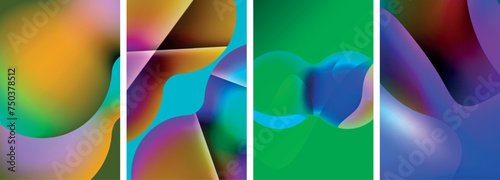 Abstract colors. Abstract backgrounds for wallpaper, business card, cover, poster, banner, brochure, header, website