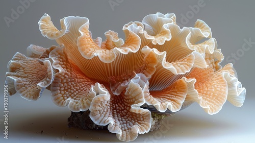 Coral of the giant type, Turbinaria peltata