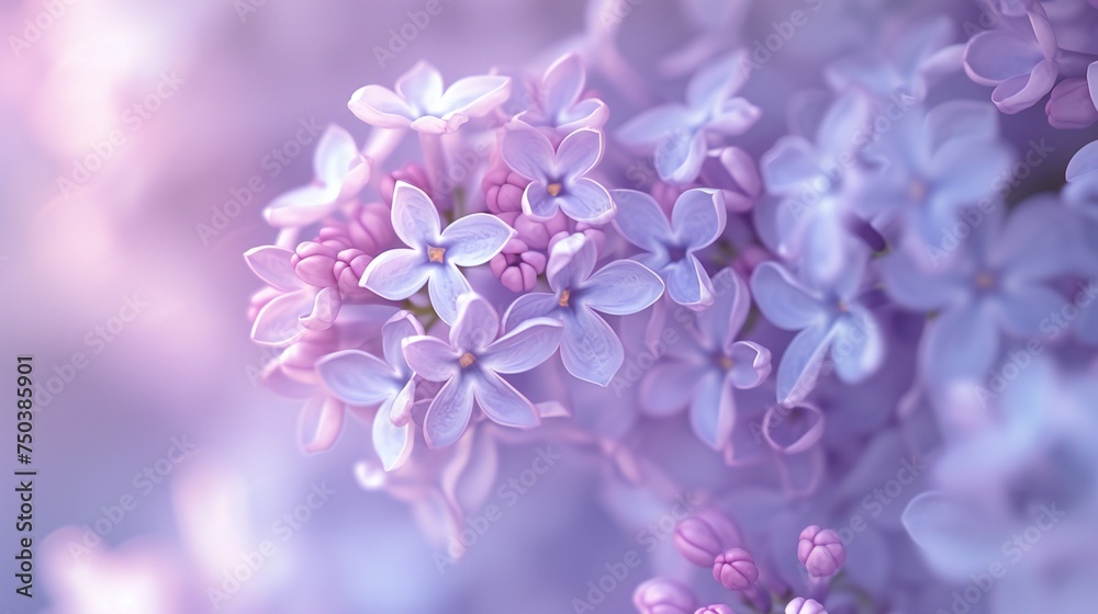 Lilac Whispers: Macro view of lilac blooms, their delicate whispers echoing tranquility. Lilac Whispers: Macro view of lilac blooms, their delicate whispers echoing tranquility.