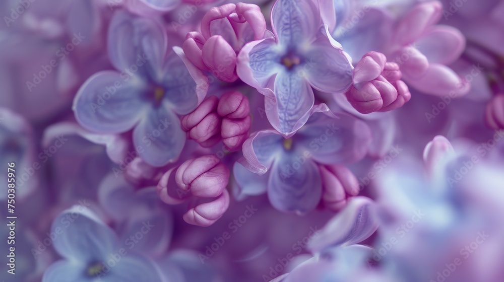 Lilac Zen: Macro shot of lilac blossoms, embodying the essence of Zen with their fluid movements. Lilac Zen: Macro shot of lilac blossoms, embodying the essence of Zen with their fluid movements.