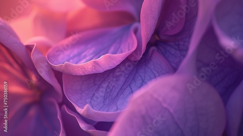 Macro capture of lilac petals, singing a soothing lullaby to the soul with a touch of warm blending colors.