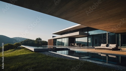 Modern exterior design house © Interactify