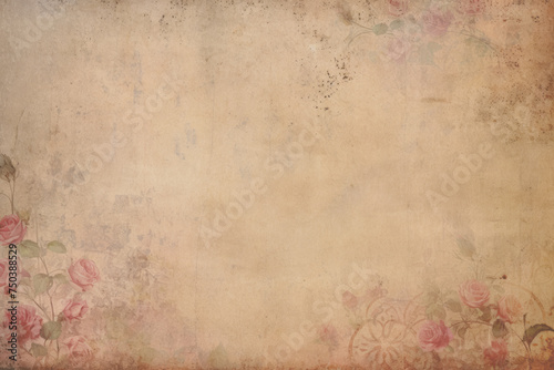 Junk Journal Floral Paper Overlays  Perfect for Vintage Effects in Multiply Mode. Generated AI