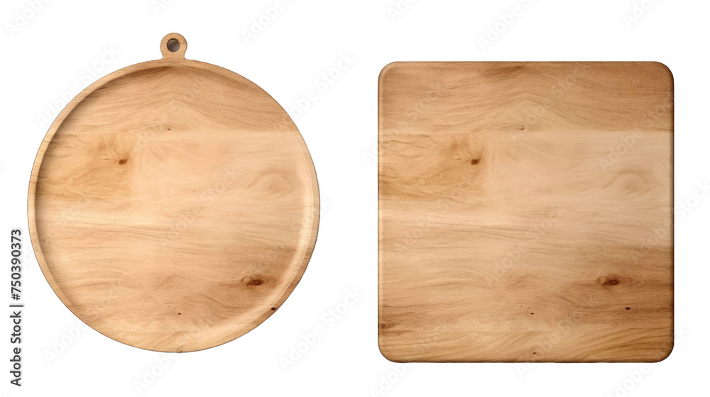 Empty pizza board isolated on transparent a white background Empty pizza board isolated on transparent a white background