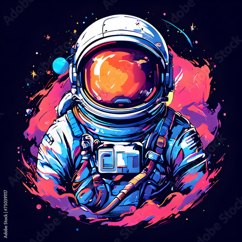 astronaut on the moon