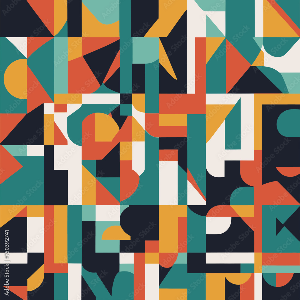 Seamless geometric pattern Seamless geometric pattern