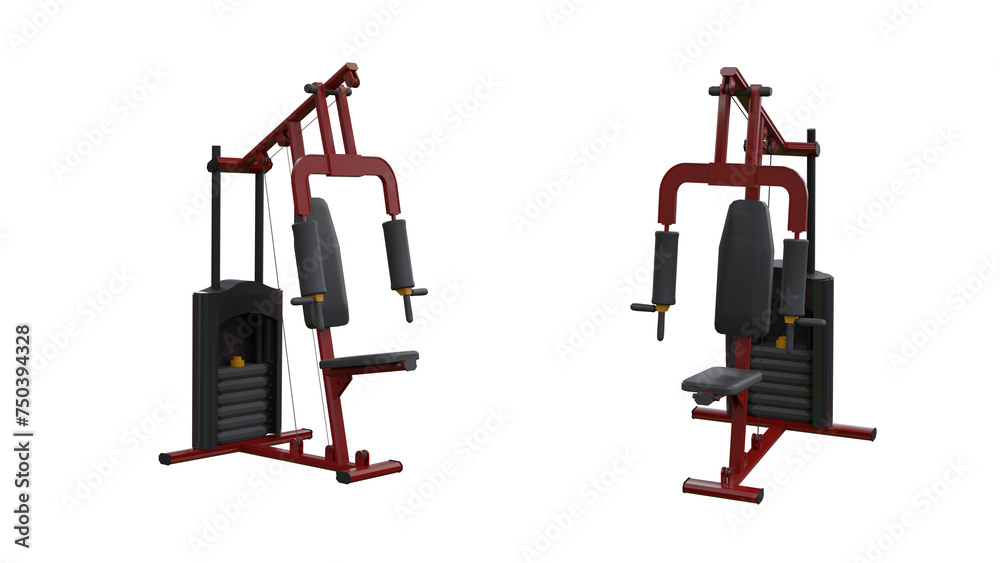 isolated, Chest, Shoulder, Traps, Pecs, Rear Delts, Upper Back Functional Trainer isolated, Chest, Shoulder, Traps, Pecs, Rear Delts, Upper Back Functional Trainer