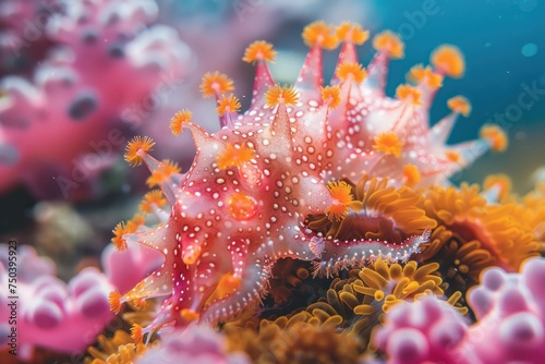 highlighting the beauty of coral reefs and the diverse marine life they support to raise awareness about coral conservation underwater vivid colors