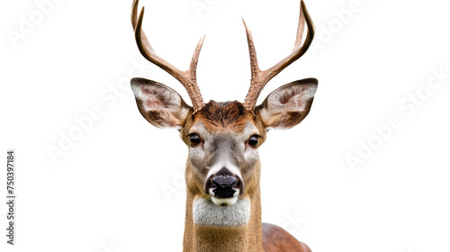Majestic Deer Chief isolated on transparent Background.png photo