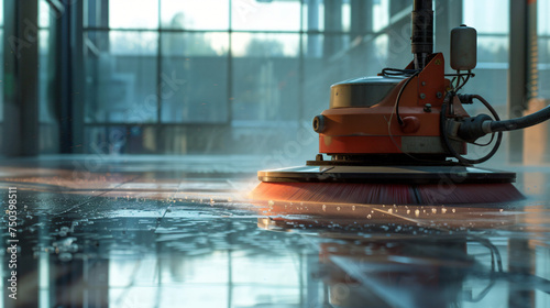 Floor polisher