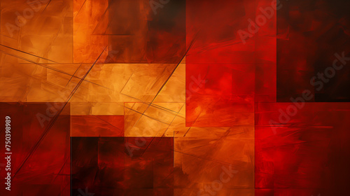 Abstract orange background, copy space
