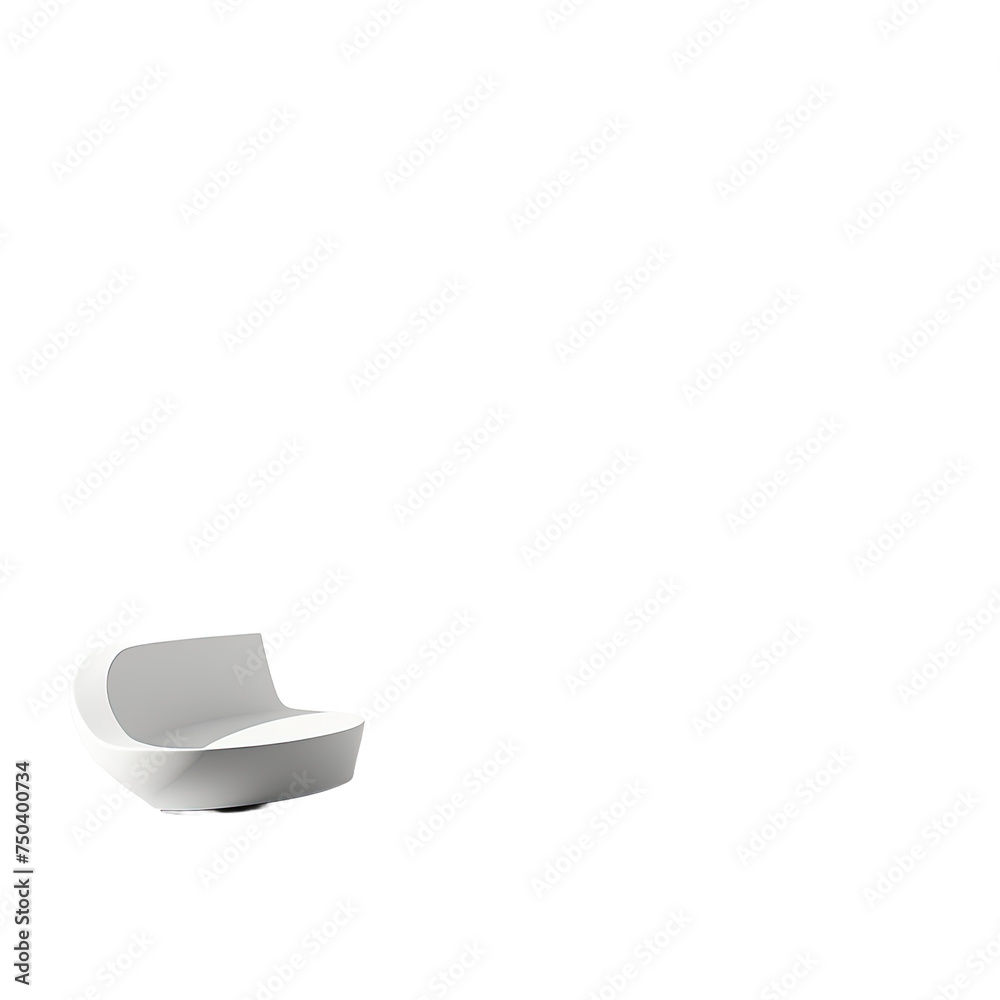 Sleek Design Minimalism Isolated On white Background Sleek Design Minimalism Isolated On white Background
