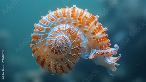 Swimmable nautilus photo