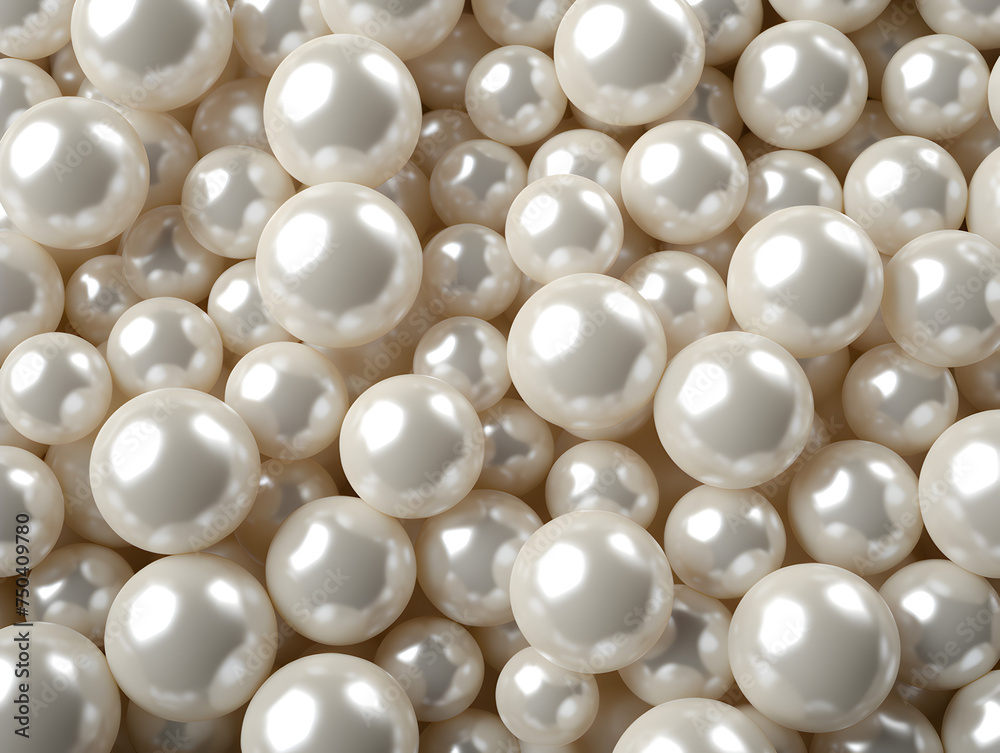 Abstract shiny pearls background Abstract shiny pearls background