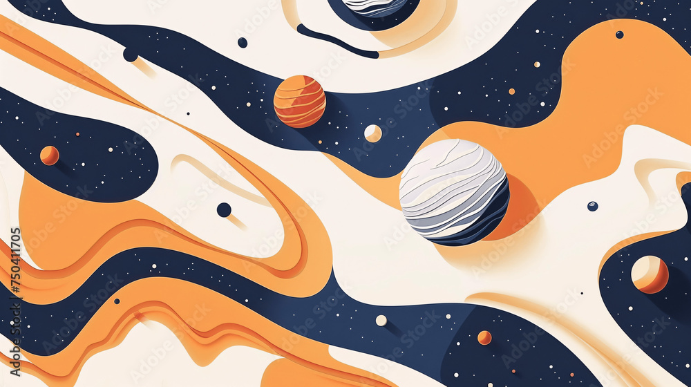 Infinity series space illustrations for 