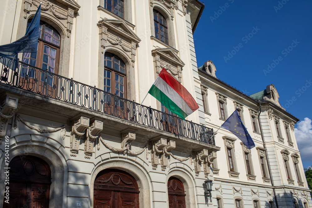 Obraz premium Eszterhazy Karoly Catholic University in Eger,Hungary