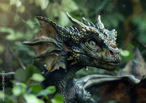 Rendering realistic Fantasy dragon