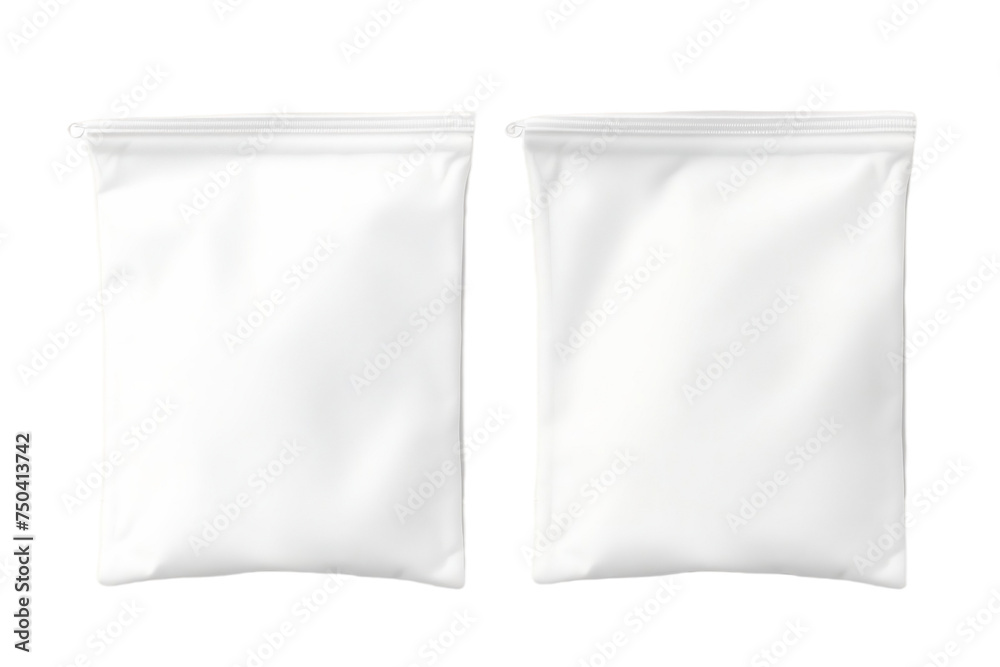 Pristine white bag mockup for customization.