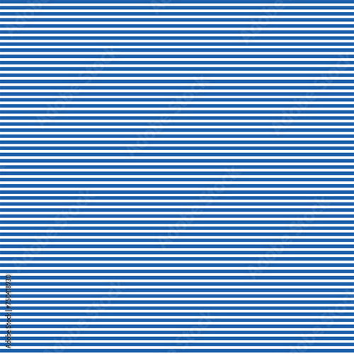 Striped background with horizontal straight blue and white stripes. Seamless and repeating pattern. vector file illustration.