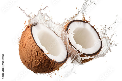 Coconut juice, a taste of tropical paradise.