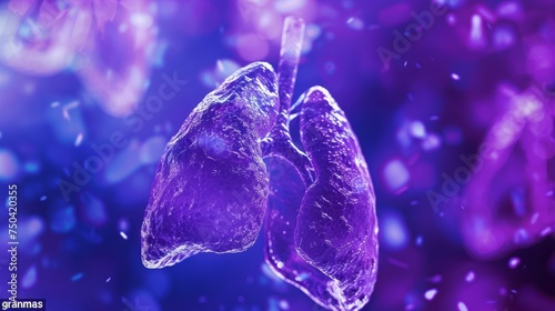 Sarcoidosis an inflammatory disease in which the immune system overreacts, causing groups of cells to form clusters of inflamed tissue called granulomas in one or more organs of the body photo
