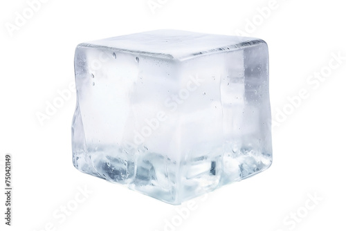 Pure ice, captured in its frozen brilliance.