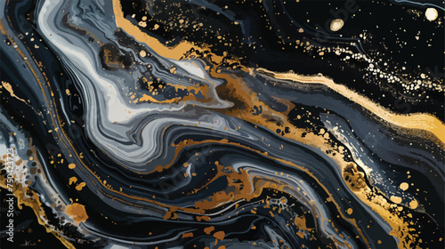 Marble abstract acrylic background.