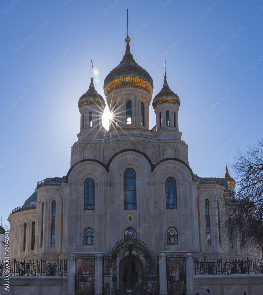 Orthodox Church in the sun