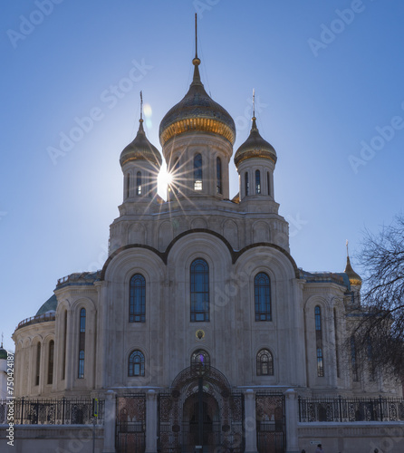 Orthodox Church in the sun