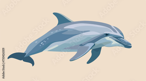 The Picture is a Dolphin for the Logo Picture