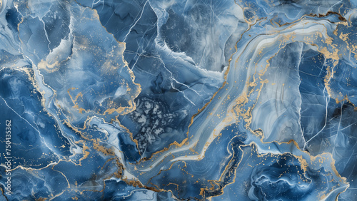 Water’s Whisper: A Hyper-Realistic Blue Marble Mirage