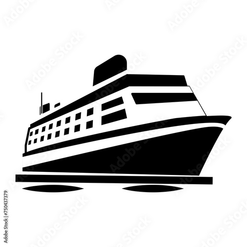 Ship icon on glyph style