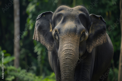 Asian elephant  Asiatic elephant  Thailand  World Wildlife Day