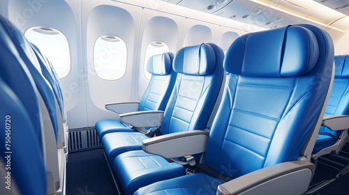 Aircraft interior with seats