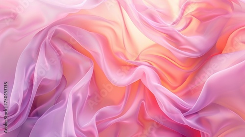 Detailed close up view of pink fabric  ideal for backgrounds or textures