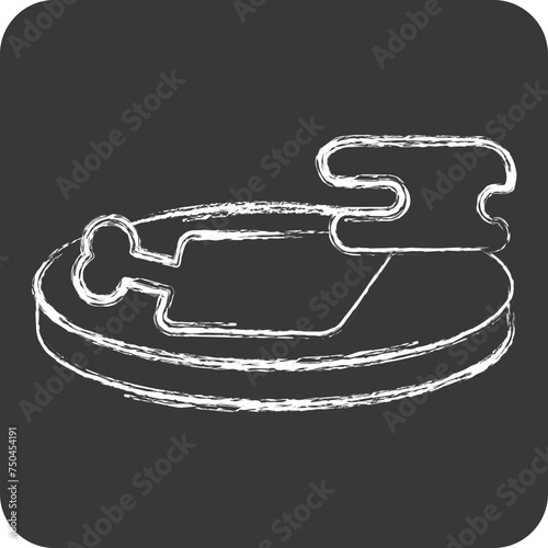 Icon Ragu Sach Moan. related to Cambodia symbol. chalk Style. simple design editable. simple illustration