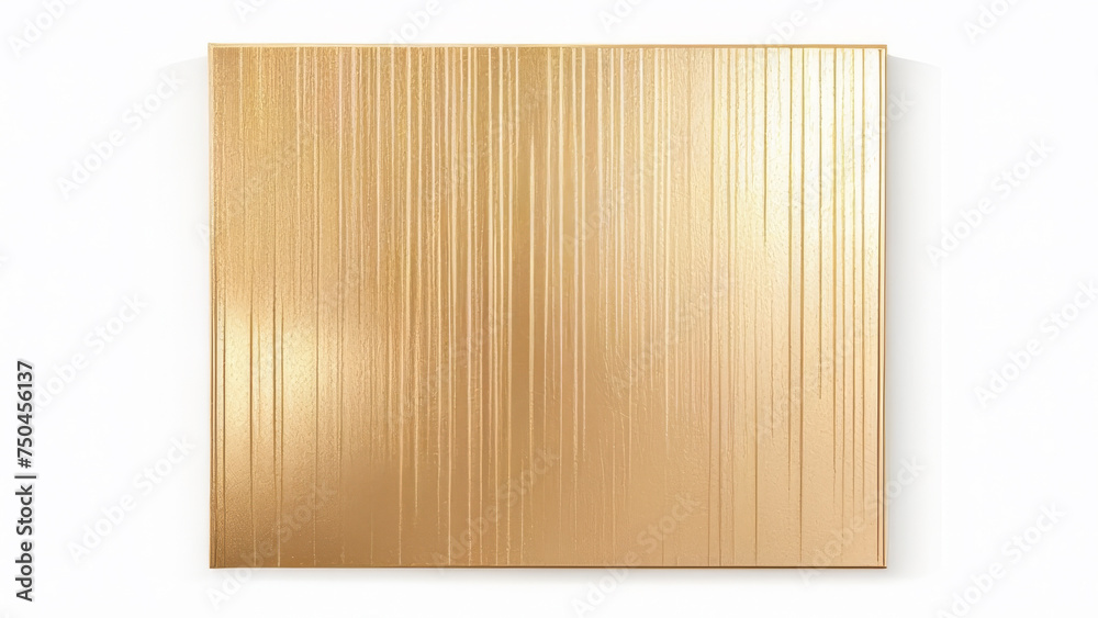golden paper isolated on a white background. 3d illustration. golden paper isolated on a white background. 3d illustration.