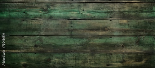 Abstract Green Wood Texture with Intricate Natural Patterns in Dark Shades photo