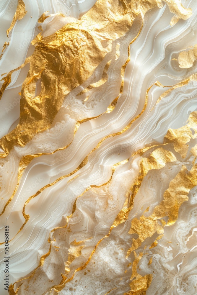 Detailed image of marble surface with gold paint, ideal for luxury design projects Detailed image of marble surface with gold paint, ideal for luxury design projects