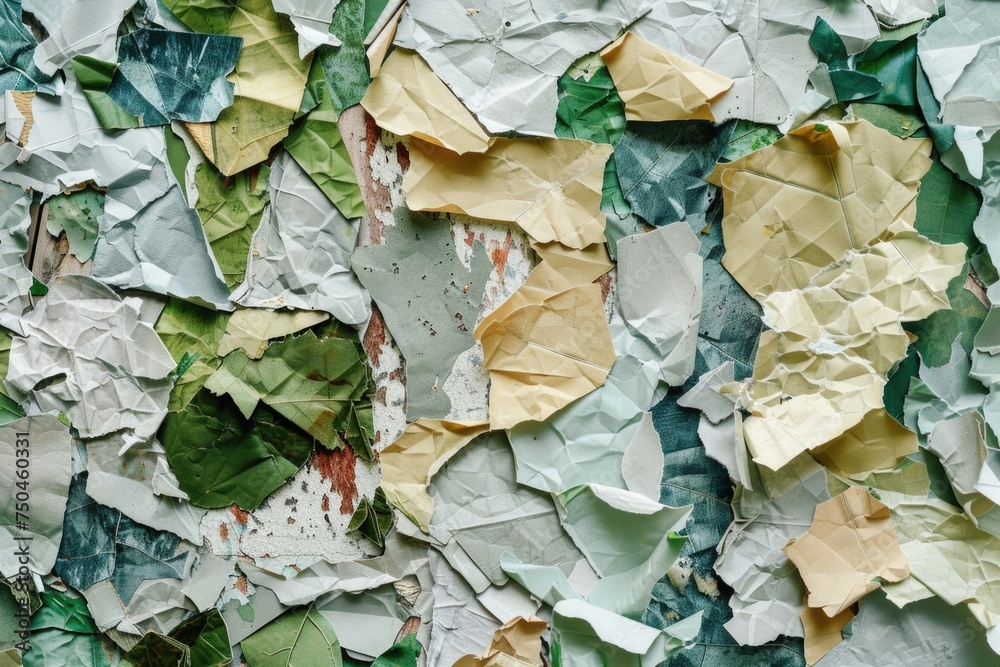 Close up of torn paper, versatile for various projects Close up of torn paper, versatile for various projects