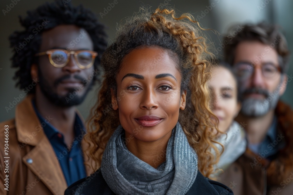A series of studio shot showcasing the diverse employees of a multinational corporation, highlighting inclusivity and representation A series of studio shot showcasing the diverse employees of a multinational corporation, highlighting inclusivity and representation